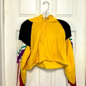HONDA X Forever 21 Cropped Hooded Swearshirt